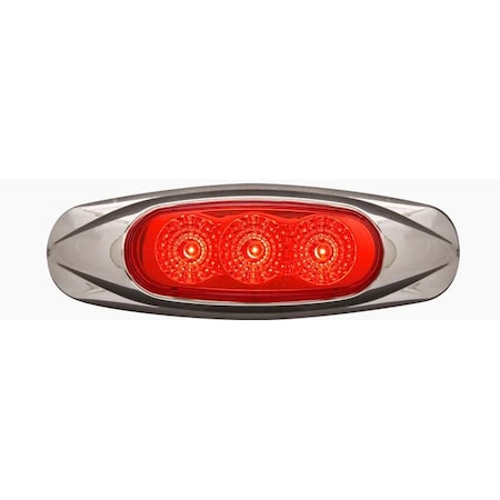 Optronics 3-Led Red Marker/Clearance Light MCL17RB